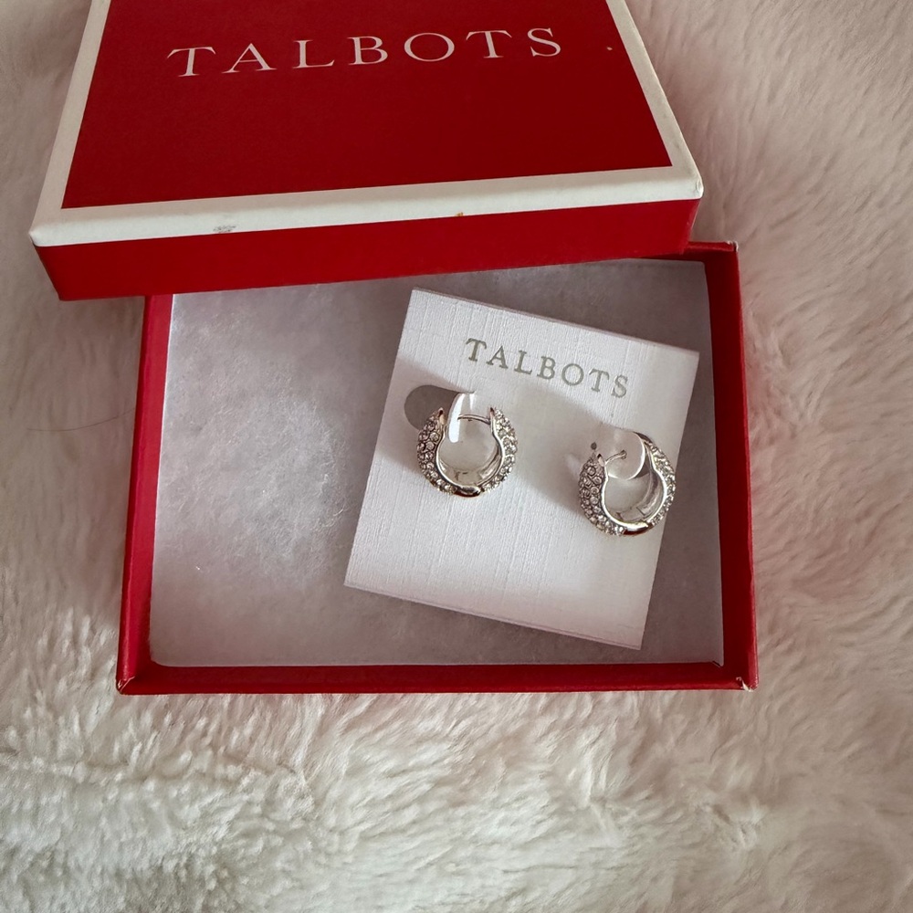 Talbots Earrings. Brand new with box.
